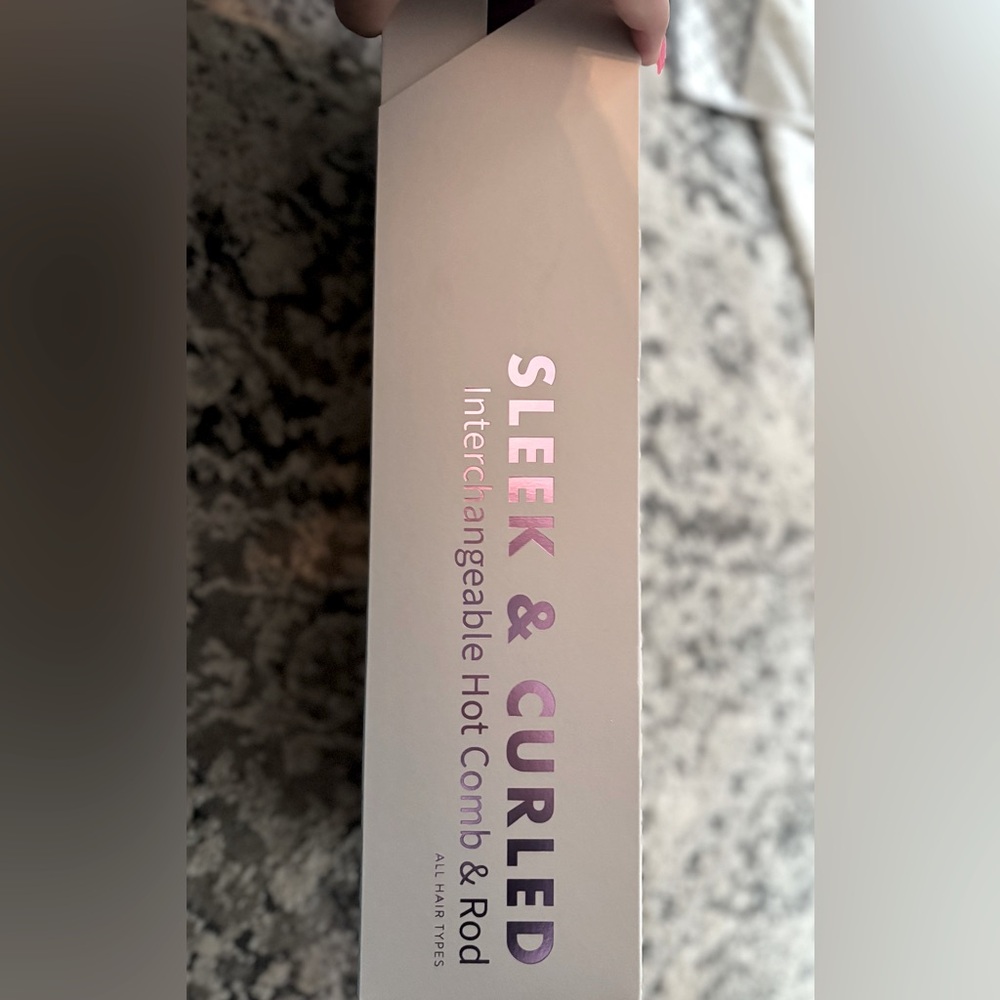 MONAT SLEEK & CURLED INTERCHANGEABLE HOT COMB & ROD STRAIGHTEN & SMOOTH BRUSH - Picture 7 of 11